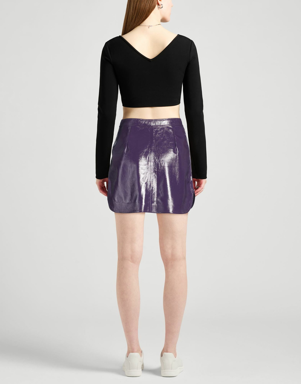 Jijil Womens Mini skirt in Purple