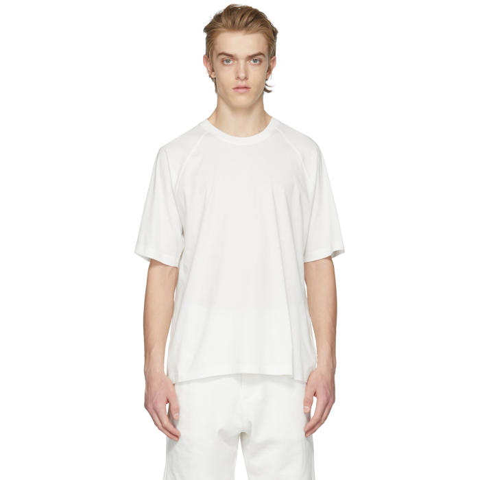 Photo: Y-3 White Classic Back Logo T-Shirt