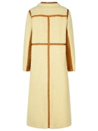 STAND STUDIO bibi Cream Faux Fur Coat