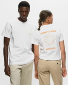 Sporty & Rich Sun Club T Shirt White - Mens - Shortsleeves