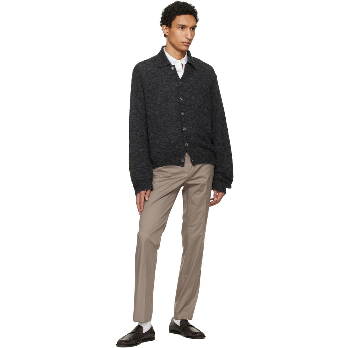 Hugo Taupe Extra Slim Fit Trousers