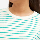 Howlin by Morrison Women's Howlin' Towelling Short Sleeve Top Sky Dreamers in Green-Ish
