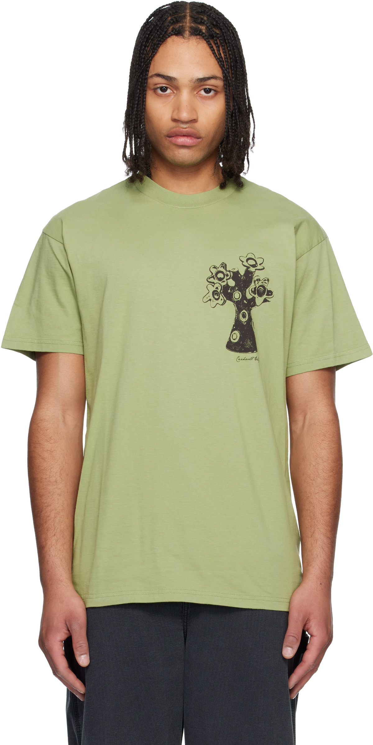 Carhartt Work In Progress Green Forma T-shirt