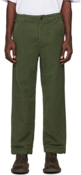 PRESIDENT's Green New England Trousers