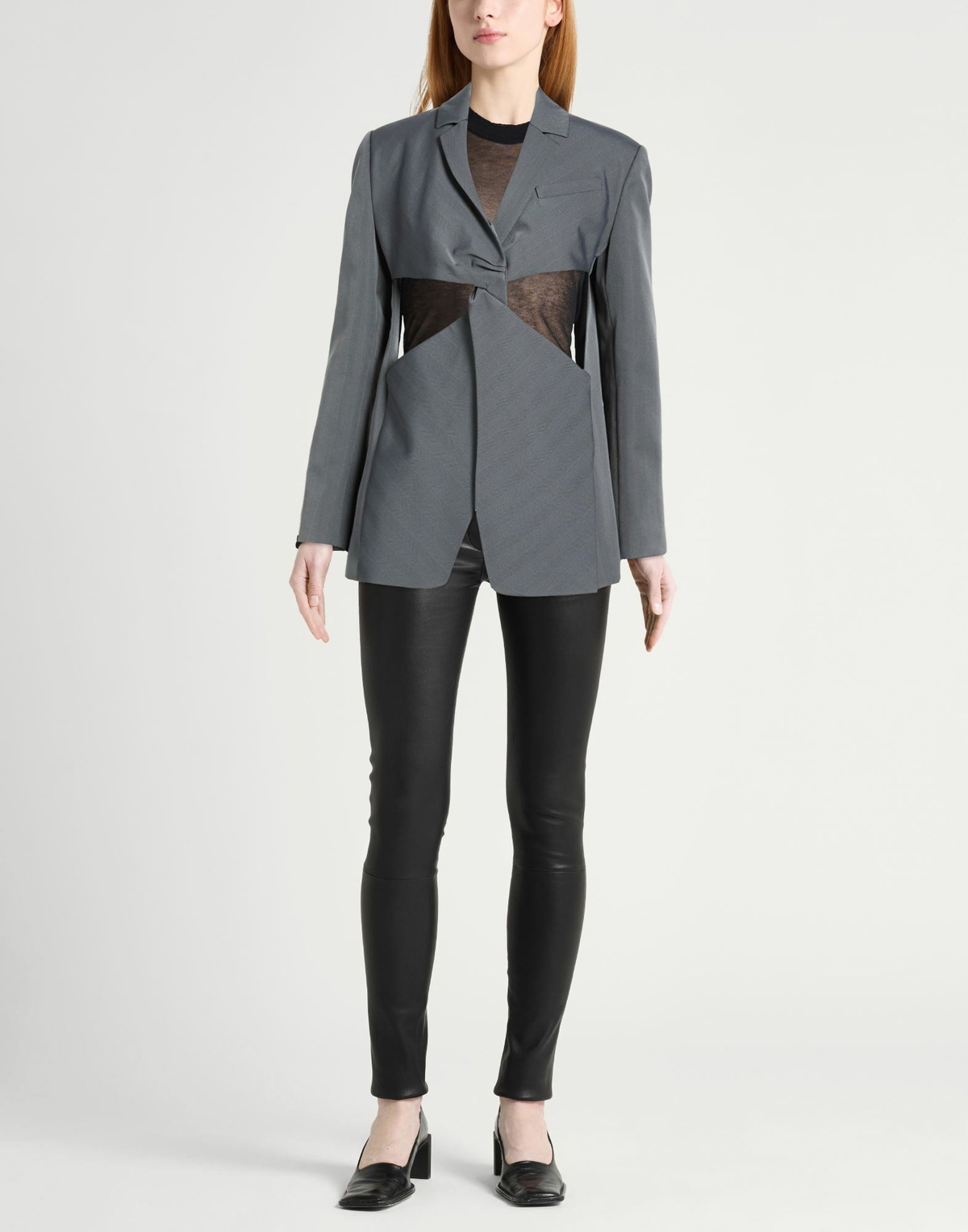 Coperni Womens Blazer in Grey