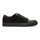 Lanvin Black Suede DBBI Sneakers