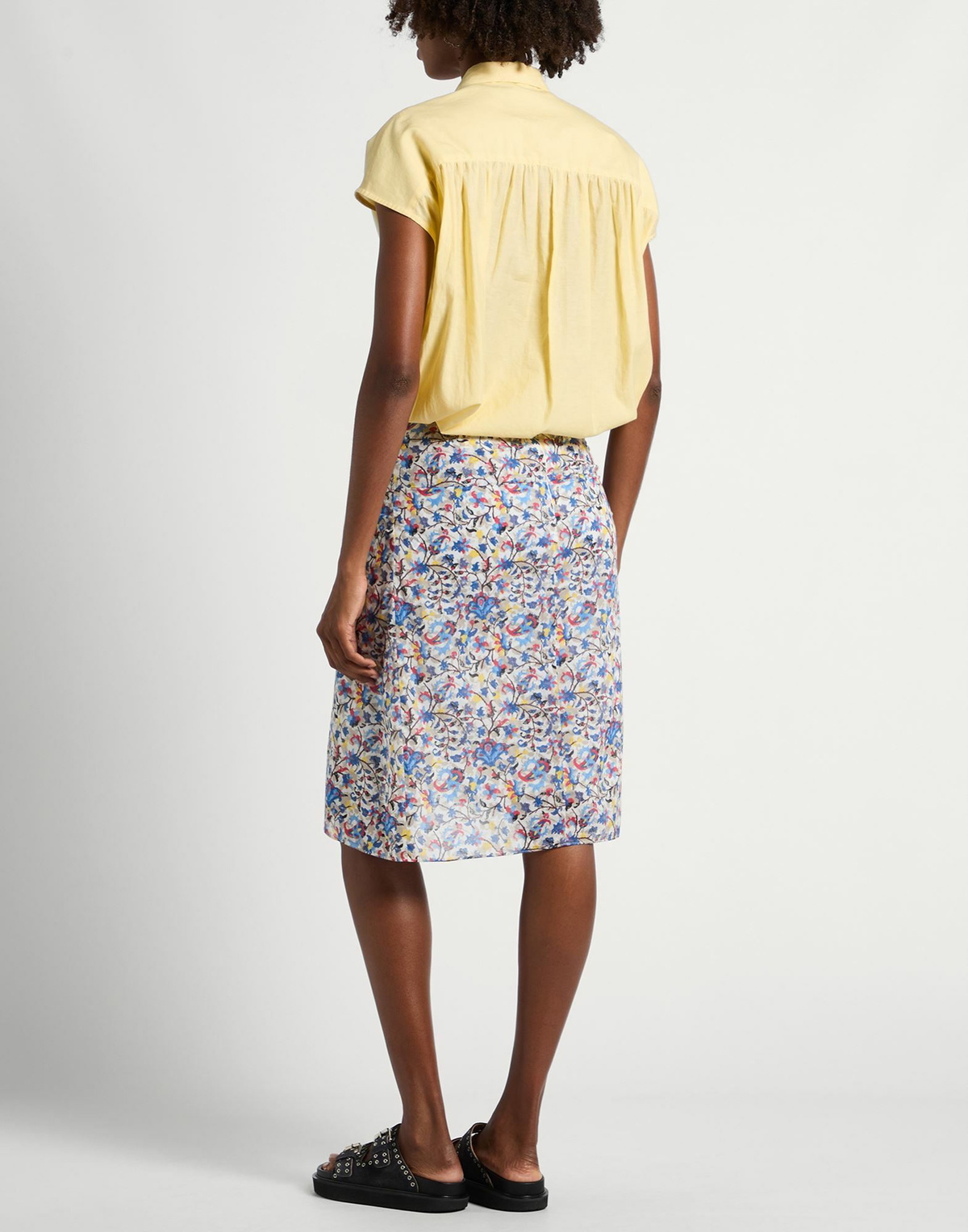 Marant Étoile Womens Midi skirt in White
