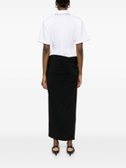 Rowen Rose Two-Tone Midi Dress