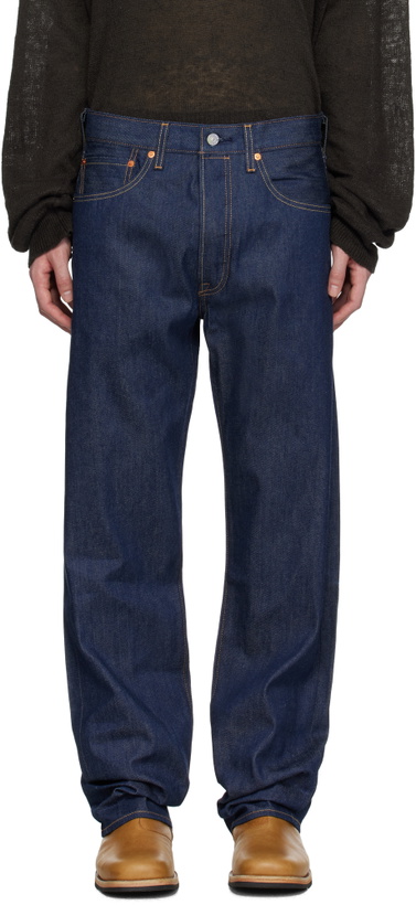 Photo: Levi's Navy 501 Original Fit Jeans
