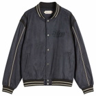 Honor the Gift Men's Oil Head Varisty Jacket in Navy
