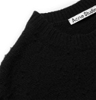 Acne Studios - Pilled Wool and Cashmere-Blend Sweater - Black