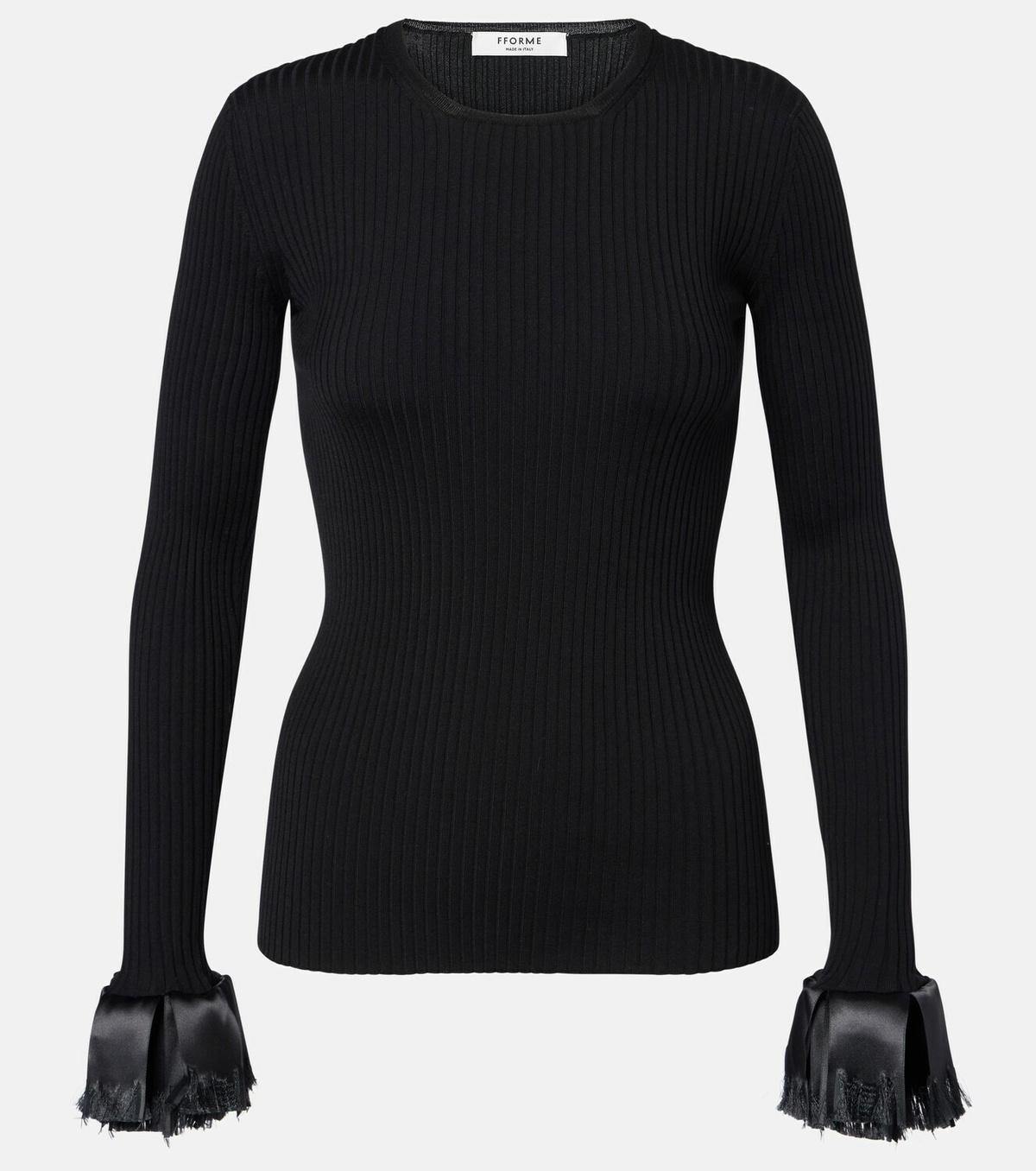 Fforme Nova ribbed-knit wool-blend sweater