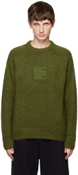 Raf Simons Green Fred Perry Edition Sweater