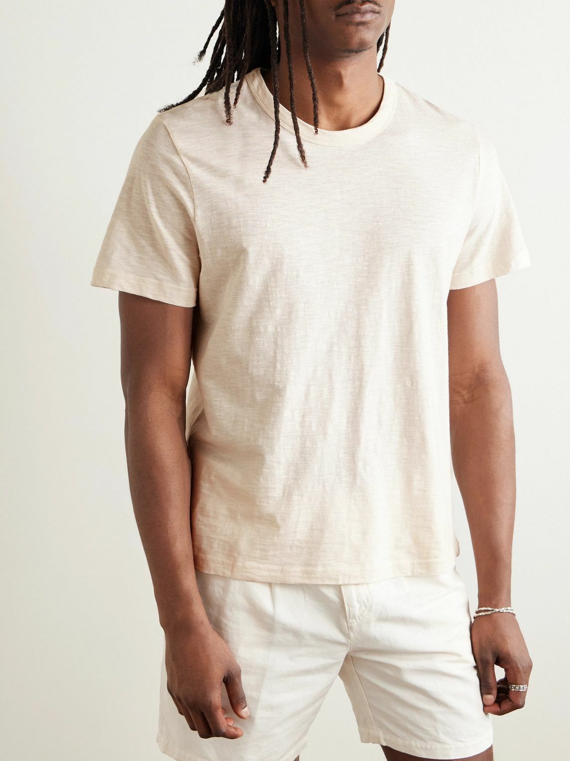 Onia - Sun Stretch-Jersey T-Shirt - Neutrals