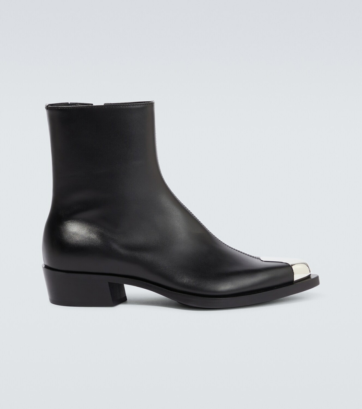 Alexander McQueen Punk leather ankle boots Alexander McQueen