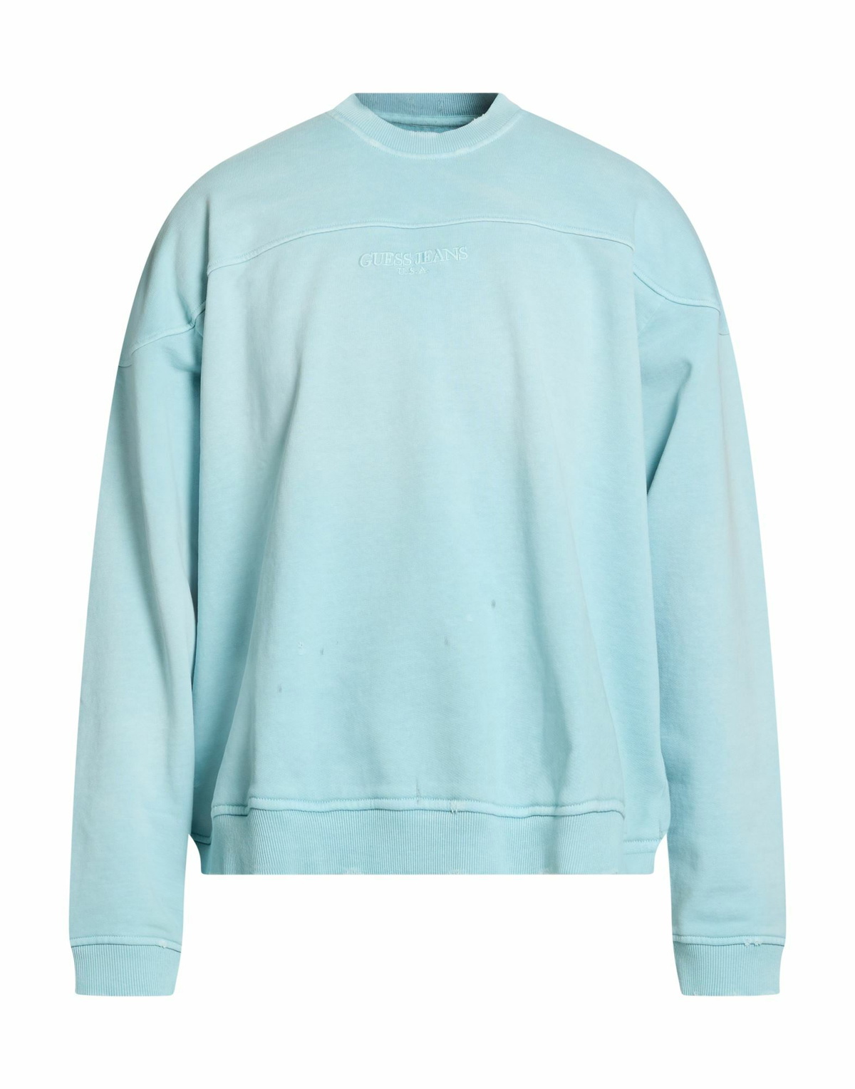 Guess Mens Sweatshirt in Sky blue