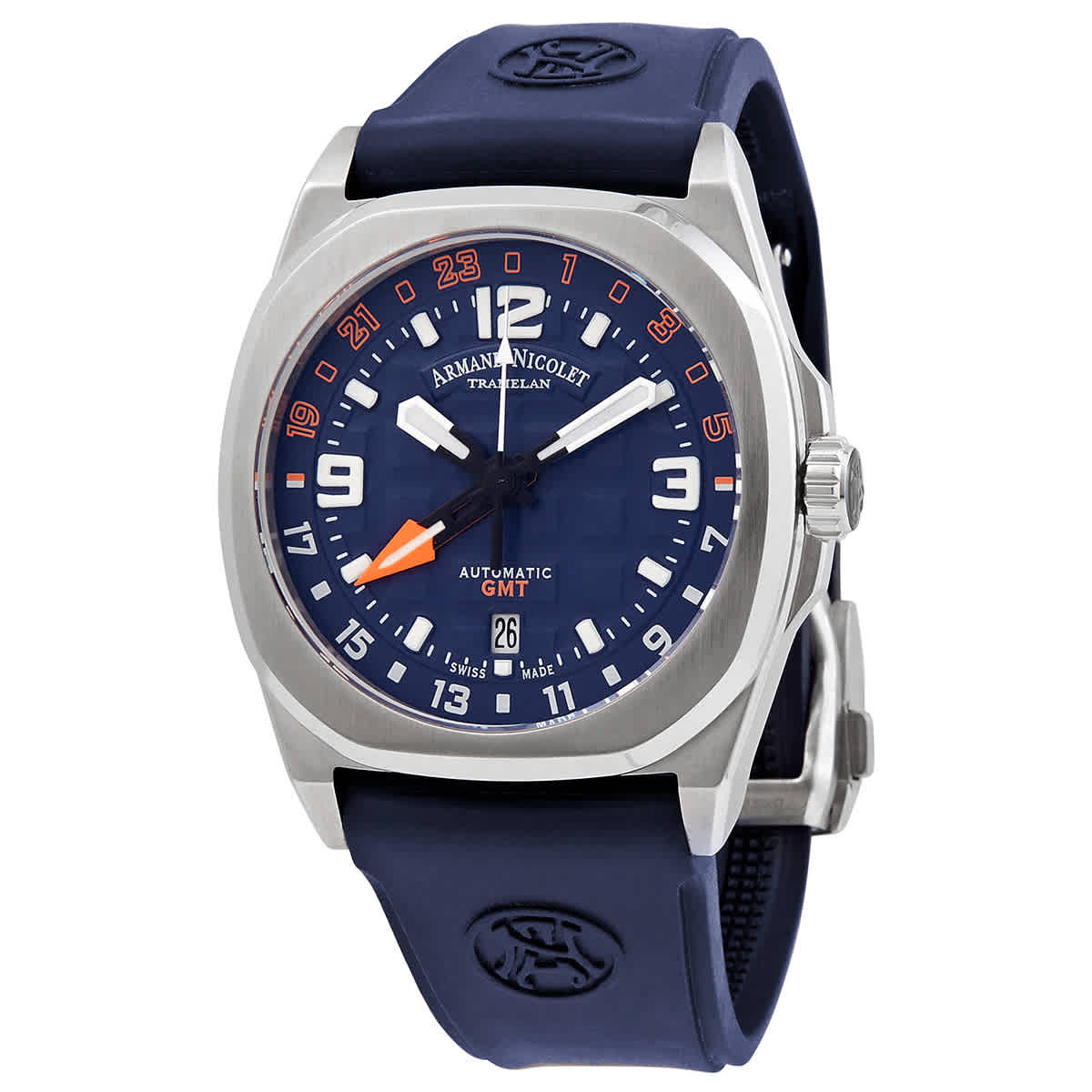 Armand Nicolet JH9 Automatic Blue Dial Mens Watch A663HAA-BO-GG4710U