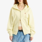 Gramicci Women's One Point Zip Hoodie in Lemon