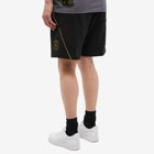 Nike Men's Air Jordan X PSG Fleece Short in Black/Taxi