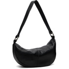 St. Agni Black Utility Crescent Bag