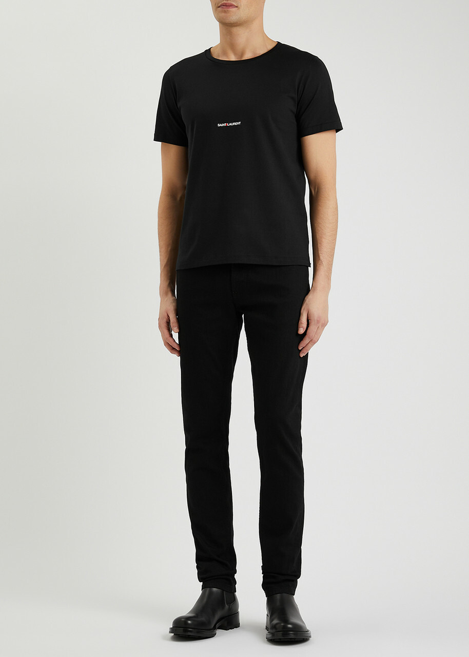Saint Laurent Logo-print Cotton T-shirt