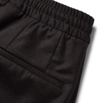 Ermenegildo Zegna - Black Slim-Fit Tapered Wool Trousers - Black