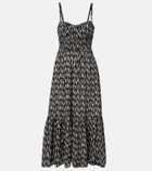 Ulla Johnson Nadine printed cotton-blend midi dress