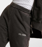 The Attico Penny logo cotton sweatpants