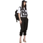 Polythene* Optics Black Poplin Logo Lounge Pants