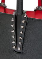 Christian Louboutin Cabata Mini Grained Leather Tote - Black - One Size