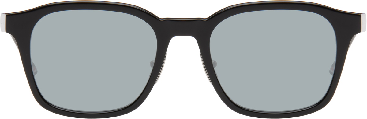 Thom Browne Black Sunglasses Thom Browne TBS-916 — Sunglasses (Black/Gold) | Apodep main image 2