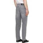 BOSS Gray Maine Regular-Fit Comfort-Stretch Jeans