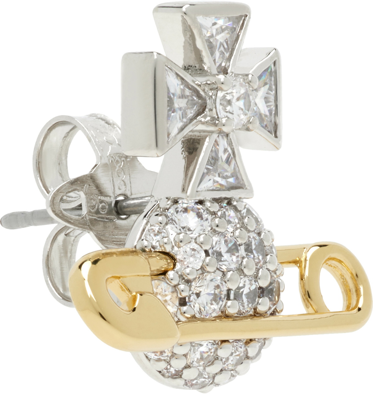 Vivienne Westwood Man Hectorina Stud Single Earring