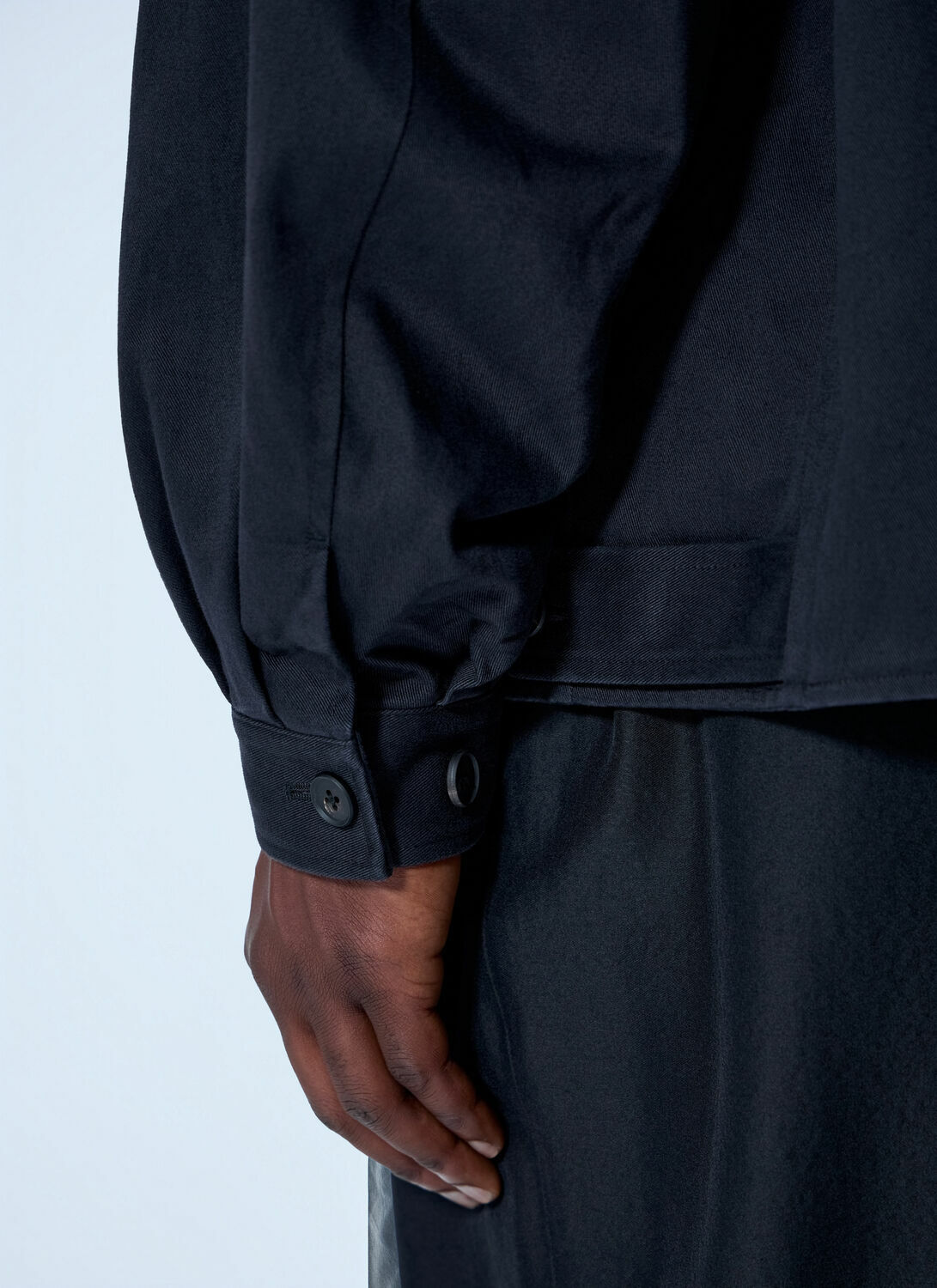 ssstein Sulfur Dyed Brush Chino Zip Jacket
