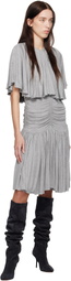 Nicklas Skovgaard Gray Glenda Midi Dress