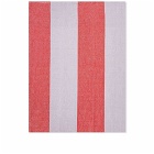 ferm LIVING Hale Tea Towel in Red/Lilac