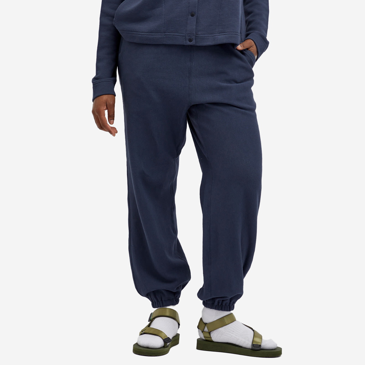 Snow Peak Women's Takibi Sweatpants in Navy