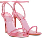 Christian Louboutin Pink So Me 100 Heeled Sandals