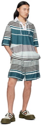 Craig Green Blue Wave Shorts
