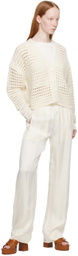 See by Chloé Off-White Y-Neck Cardigan