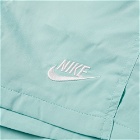 Nike Men's Retro Woven Short in Light Dew/White