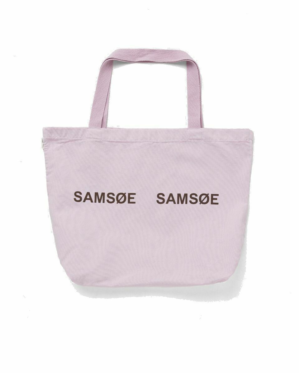 Photo: Samsøe & Samsøe Frinka Shopper 11672 Pink - Womens - Tote & Shopping Bags