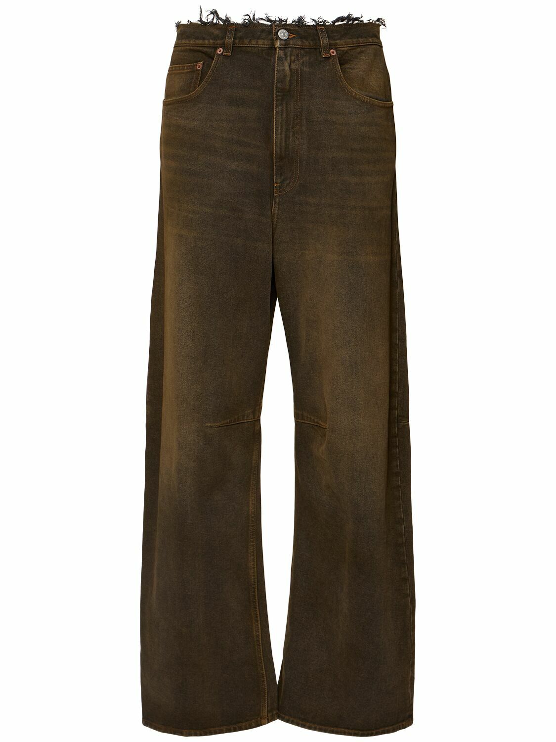 MM6 MAISON MARGIELA Raw Cut 5-pocket Denim Jeans MM6 Maison Margiela