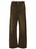 MM6 MAISON MARGIELA Raw Cut 5-pocket Denim Jeans