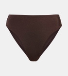 Heidi Klein Coco Palm high-rise bikini bottoms