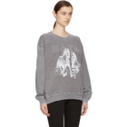 Baja East Grey Freedom Sweatshirt