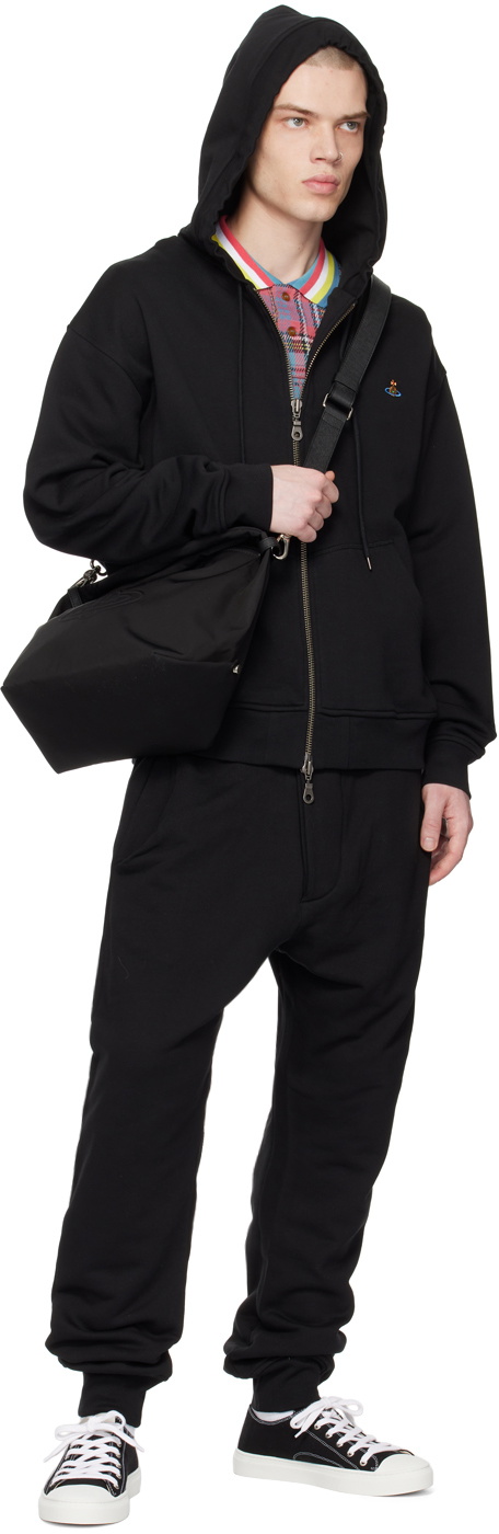 Vivienne Westwood Black Rugged Hoodie