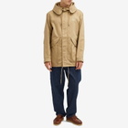 Fred Perry Men's Short Parka Jacket in Warm Stone