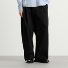 Studio Nicholson Men's Sorte Deep Pleat Volume Pant in Black