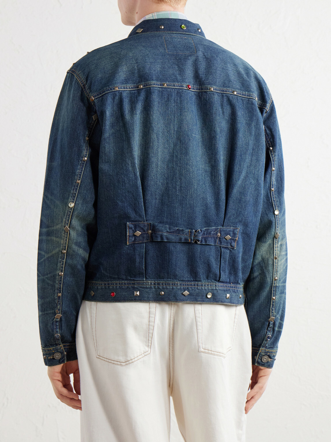 RRL - Embellished Denim Jacket - Blue